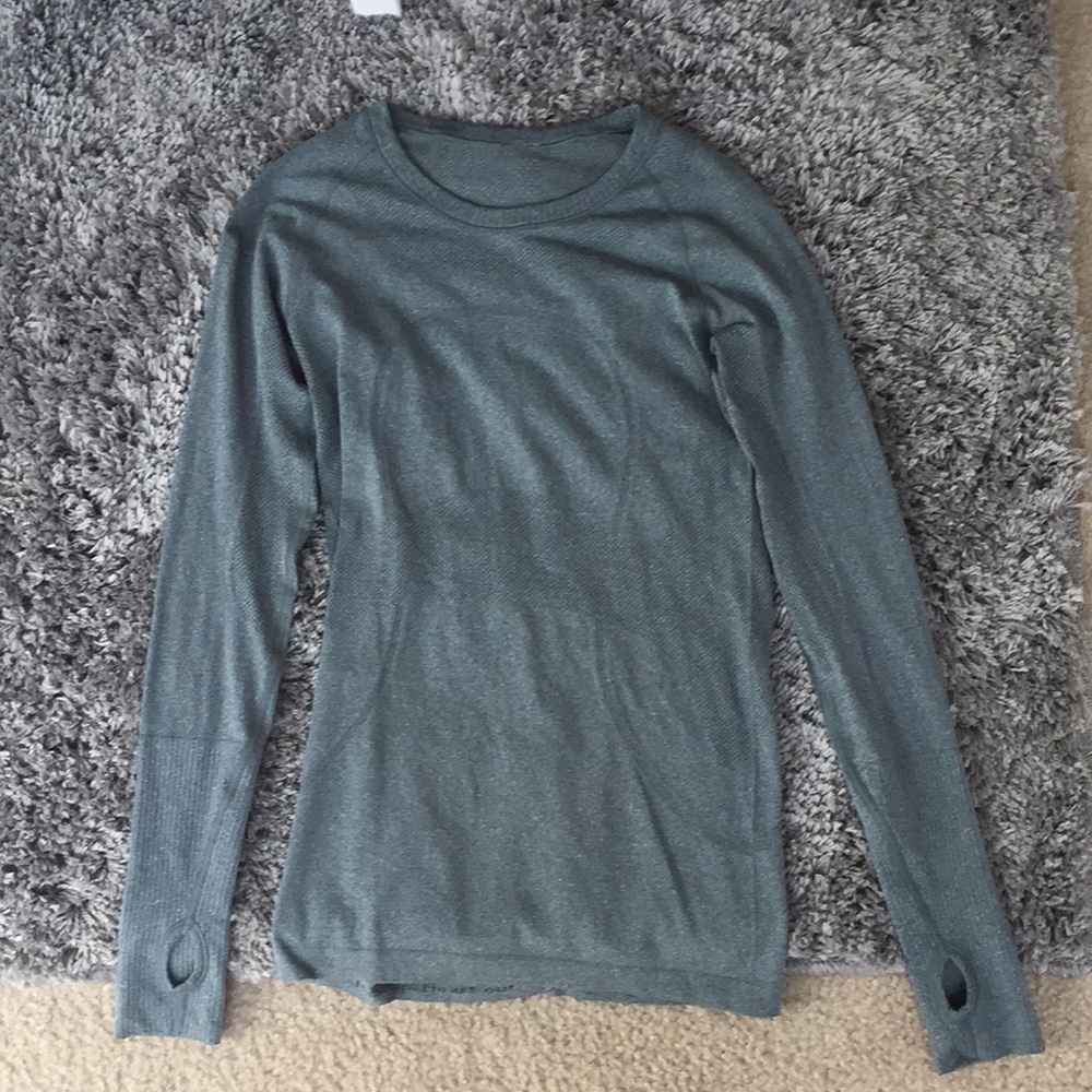 Lululemon Run Swiftly Long Sleeve Shirt Size 6